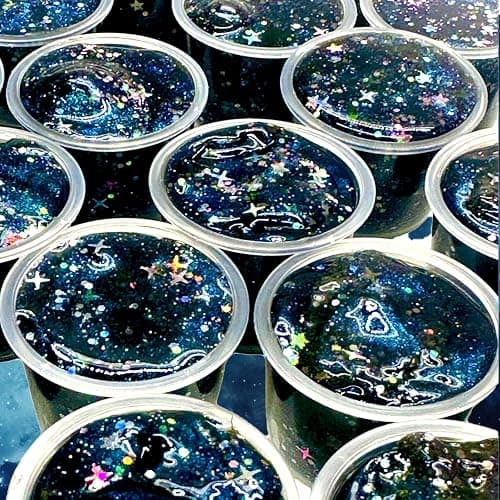 24 Pack Galaxy Slime-Multi Colored Sensory Putty,Party Favors for Kids, Non Sticky,Safe for Girls and Boys Classroom Reward,Stress Relief Toy, Party Supplies thumbnail 7