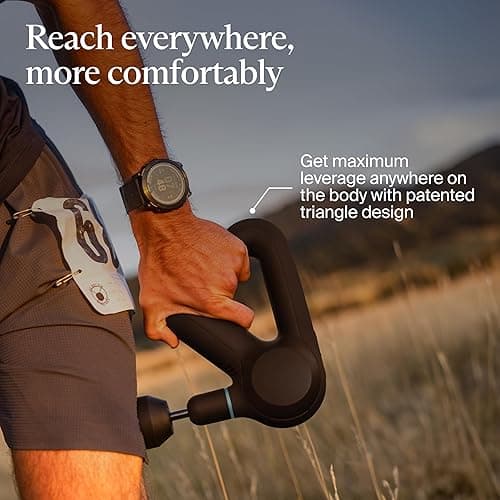 TheraGun Therabody Prime (5th Generation) - Deep Tissue Percussion Therapy Massage Gun - Bluetooth Enabled, Personal Massager for Pain Relief in Neck, Back, Leg, Shoulder and Body (Black) thumbnail 8