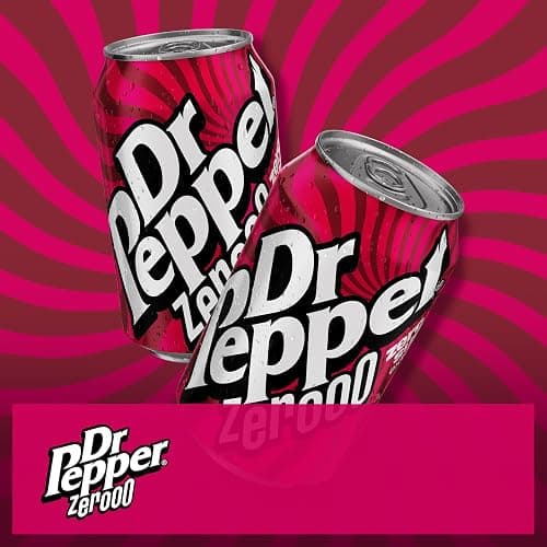 Dr Pepper Can Zero 330 ml (Pack of 24) thumbnail 6