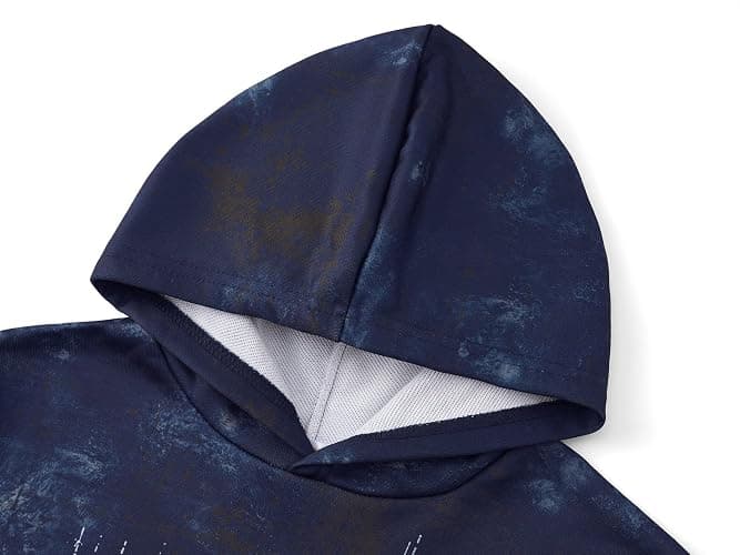 FOSTKU Novelty Print Hoodies for Boys - Soft Long Sleeve Pullover Shirt Size 6-18 thumbnail 3