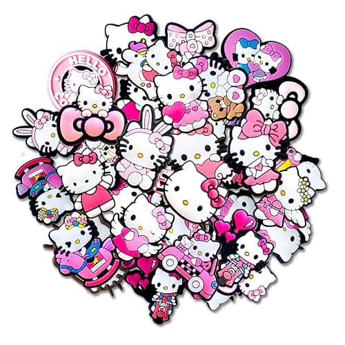 Cartoon Shoe Charms for Clog Slides Sandals, Cute Shoe Accessories for Party Favor - 20Pcs - Image 1