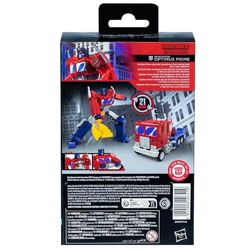 Transformers Toys Studio Series Deluxe Class Devastation Optimus Prime, 4.5-inch Converting Action Figure, 8+ thumbnail 5
