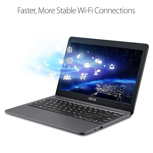 ASUS VivoBook L203MA Ultra-Thin Laptop, Intel Celeron N4000 Processor, 4GB LPDDR4, 64GB eMMC, 11.6” HD, USB-C, Windows 10 in S Mode (Switchable to Pro), L203MA-DS04, One Year of Microsoft Office 365 thumbnail 8