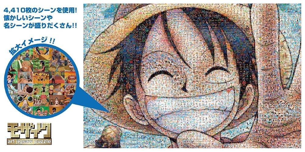One Piece - 1000pcs Jigsaw Puzzle [Mosaic Art] thumbnail 3