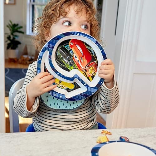 The First Years Disney/Pixar Cars Dinnerware Set - Toddler Plates and Toddler Utensils - 4 Count thumbnail 7