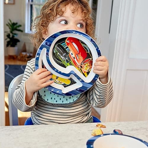 The First Years Disney/Pixar Cars Dinnerware Set - Toddler Plates and Toddler Utensils - 4 Count thumbnail 8