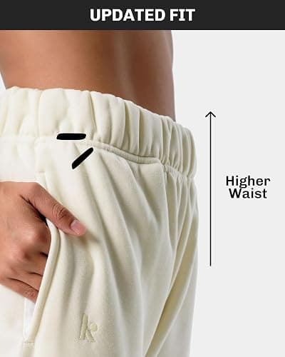 Kamo Fitness CozyTec High-Waisted Sweatpants for Women Baggy: Comfy Lounge Pants with Pockets Crafted from Soft Thick Fleece thumbnail 2