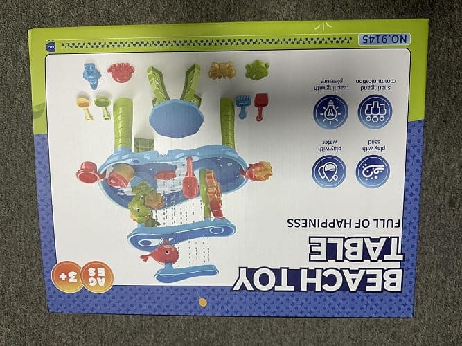 VATOS 3 Tier Sand Water Table, Kids Splash Sand Table Water Toys for Aged 3 4 5 6 7 8 9, Activity Sensory Table Summer Beach Outside Toys for Toddlers Kids thumbnail 10