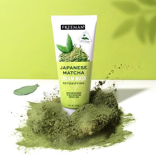 Freeman Exotic Blends Detoxifying Japanese Matcha Cream Facial Mask, 6 fl.oz./ 175 mL Tube thumbnail 7