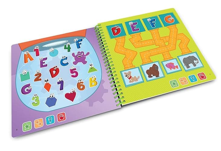 LeapFrog LeapStart Preschool Level 1 Alphabet Adventures Music Activity Book English Version thumbnail 4