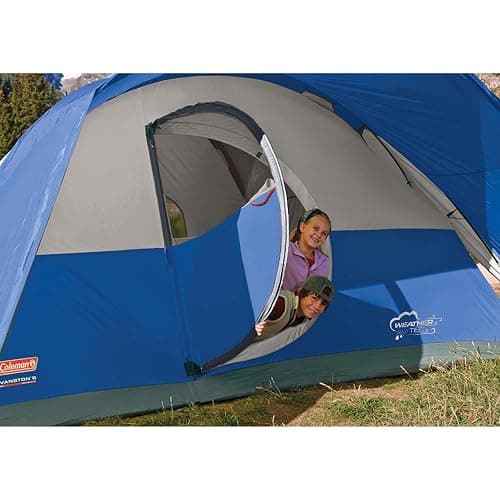 Coleman Montana Camping Tent, 6/8 Person Family Tent with Included Rainfly, Carry Bag, and Spacious Interior, Fits Multiple Queen Airbeds and Sets Up in 15 Minutes thumbnail 11