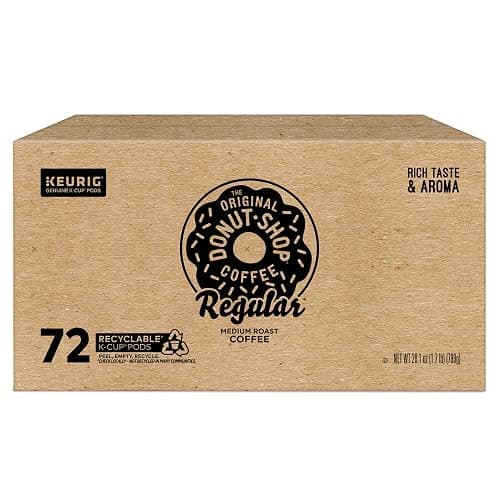 The Original Donut Shop Regular Keurig Single-Serve K-Cup Pods, Medium Roast Coffee, 72 Count thumbnail 14