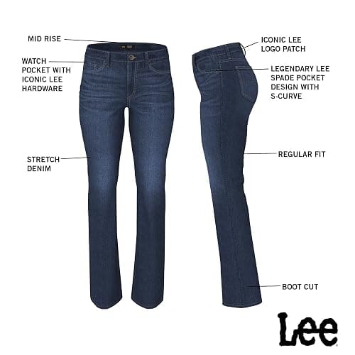 Lee Women's Legendary Mid Rise Bootcut Jean thumbnail 5