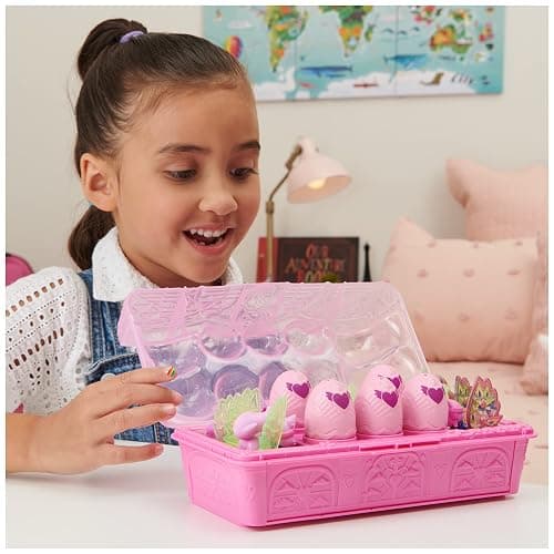 Hatchimals CollEGGtibles, Rainbow-cation Wolf Family Carton with Surprise Playset, 10 Characters, 2 Accessories, Kids Toys for Girls thumbnail 9