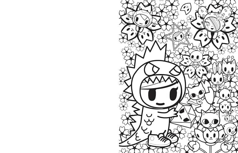 tokidoki Coloring Book thumbnail 4