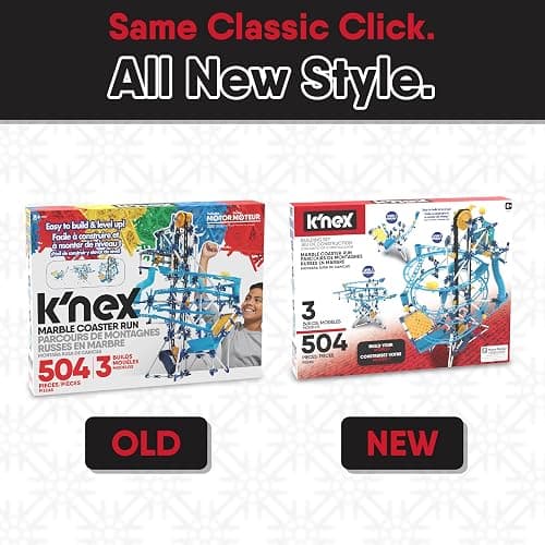 K'NEX - Marble Coaster Run with Motor‚ 504 Pieces, STEM Building, Kid Construction Set‚ Ages 8+ thumbnail 9
