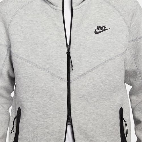 Nike Men's M Nk TCH FLC FZ WR Hoodie Sweatshirt thumbnail 4