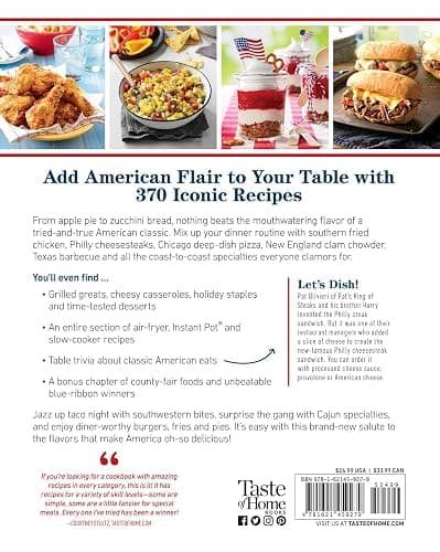 Taste of Home All-American Cookbook: 370 Classic Recipes Celebrating Regional Flavors Across the USA (Taste of Home Classics) thumbnail 2