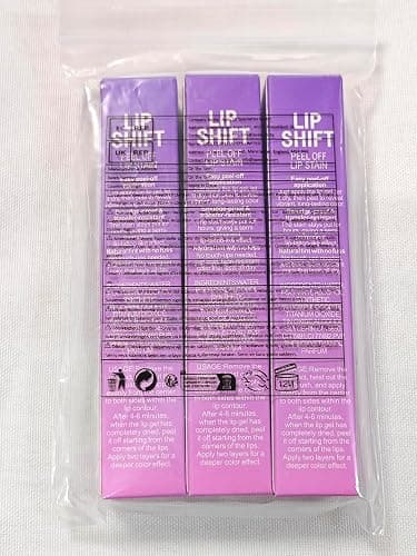 3Pcs Lip Stain Peel Off Set,Peel Off Lip Liner Tattoo,Nude Red Pink Matte Finsh Long Lasting Waterproof Transferproof Lip Stains for Women Girls (Peel Off Lip Liner, 3Pcs) thumbnail 7
