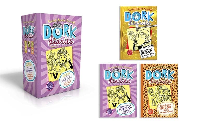 4. Dork Diaries Books 7-9 (Boxed Set): Dork Diaries 7; Dork Diaries 8; Dork Diaries 9 thumbnail 2