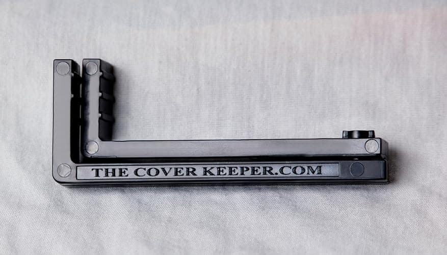 Cover Keeper - Cap Shaper - Veteran Made, Adjustable Fit, USA Black thumbnail 4