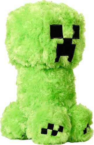 Mattel Minecraft Plush Toy, Creeper Soft Doll Inspired by A Minecraft Movie Character, 8-inch Collectible thumbnail 4