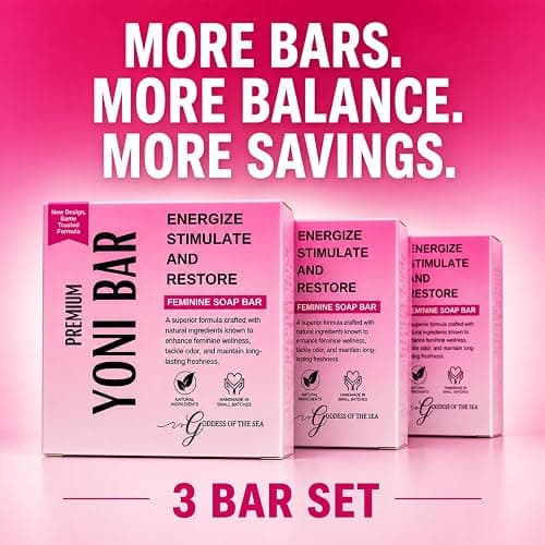 Premium Yoni – Natural Feminine Care Soap for pH Balance, Odor Control & Hydration | Organic Herbal Ingredients | Gentle Yet Effective for Daily Intimate Hygiene | Handmade & Vegan (3oz) thumbnail 7
