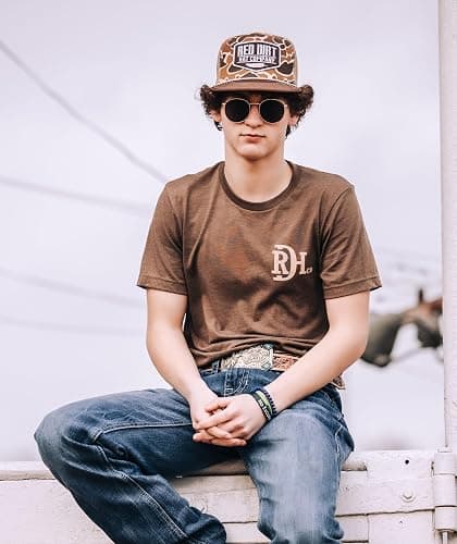 Red Dirt Hat Company Wildlife Adjustable Snapback Hat thumbnail 5