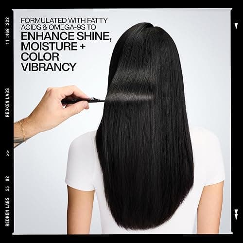 Redken Naked Gloss Shine Hair Oil - Adds Shine and Controls Frizz, Infused with Omega-9, Lightweight Heat Protectant, For Color-Treated Hair thumbnail 5