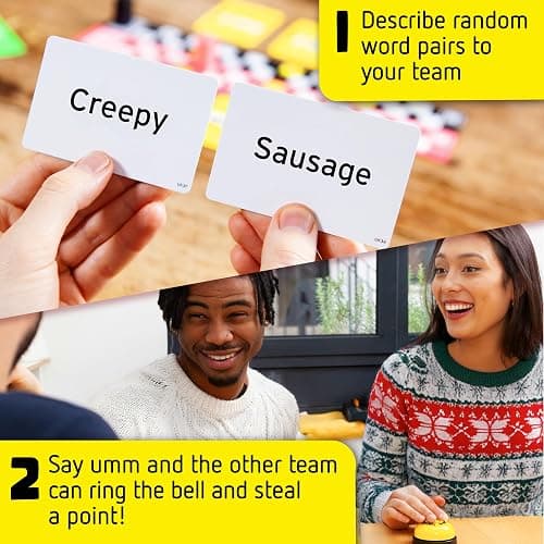 You Can't Say UMM: A Party Game for Family and Adults, Fast-Paced Family Word Game, Must Have for Game Night, Bonus Content Included thumbnail 5