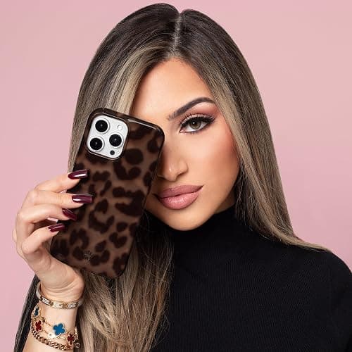 VELVET CAVIAR for iPhone 16 Pro Case - Compatible with MagSafe [10ft Drop Tested] - It Girl Leopard Print thumbnail 2