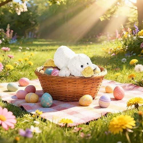 Apricot Lamb Toys Plush Yellow Lying Duck Stuffed Animal Soft Cuddly Perfect for Kids 12 Inches thumbnail 4