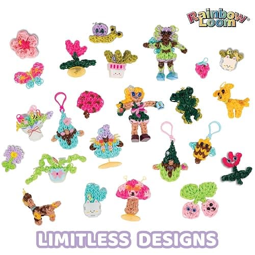Rainbow Loom: 2,800 Bands 360 Free Form Kit with 360 Loom, Accessory Frame, Storage Case, 100+ Accessories & 3 Hooks - DIY Figure Making Set for Kids 8+ thumbnail 5