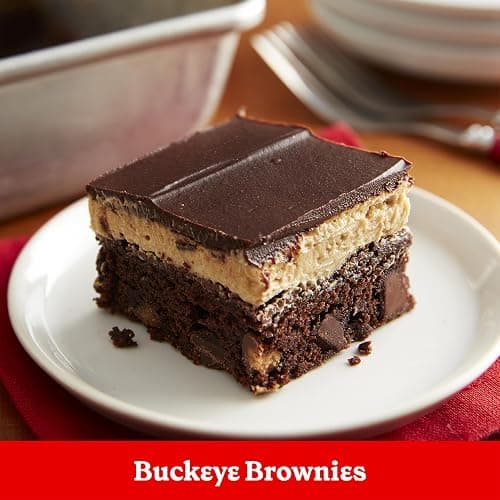 Betty Crocker Supreme Chocolate Chunk Brownie Mix, 18 oz | Fudgier Texture Vs. Prior Recipe, Big Chunks Of Real Chocolate, Makes 16 Servings, Party & Gift Ready thumbnail 6