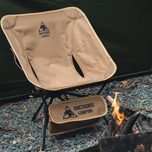 ONETIGRIS Tigerblade Camping Chair, Lightweight Folding Backpacking Hiking Chair, Compact Portable 330 lbs Capacity thumbnail 2