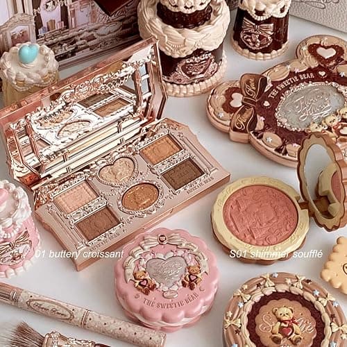 Flower Knows Jan-The Resurgence Vault Makeup Box Set,13-Piece Beauty Kit,Includes Make-up Palette,Lipsticks,Blush,Hair Clip,Mirror,Perfect Perfect New Year,Valentine,Make Up Gift for Women & Girls thumbnail 7