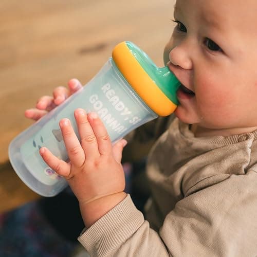 The First Years Bluey Insulated Sippy Cups - Dishwasher Safe Spill Proof Toddler Cups - Ages 12 Months and Up - 9 Ounces - 2 Count thumbnail 5