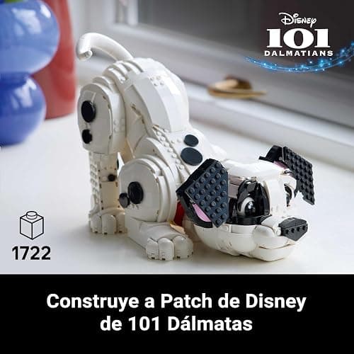 LEGO | Disney Cachorro de 101 Dálmatas - Maqueta para Construir para Adultos de Figura Articulada de Perro Interactivo - Se Transforma en 6 Perros Diferentes - Regalo para Mujeres y Hombres Fans 43269 thumbnail 4