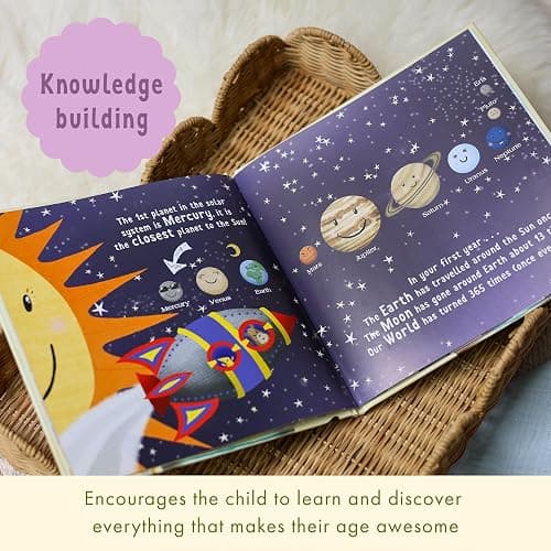 Now You Are One: Make Their First Birthday Unforgettable with the Ultimate Interactive Keepsake Gift Book Celebrating Becoming or Being 1 thumbnail 7