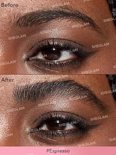 SHEGLAM Brow-Fection Angled Brush & Dip Upgraded Microblading Eyebrow Pen Long Lasting Waterproof Easy To Color-Espresso - Espresso thumbnail 4