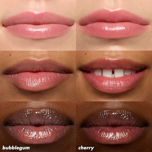 e.l.f. Squeeze Me More Lip Balm Duo, Moisturizing Balm For A Sheer Tint Of Color, Made With Hyaluronic Acid, Vegan & Cruelty-Free, Cherry & Bubblegum thumbnail 4