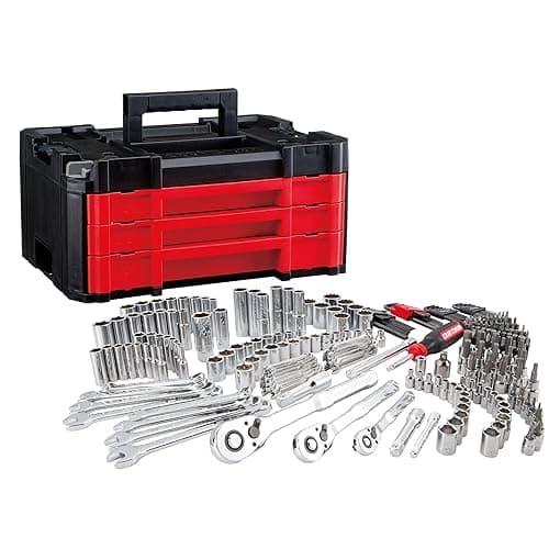 Craftsman 262-Piece Mechanic Tool Set with 3-Drawer VERSASTACK Box, SAE and Metric Socket Set, Car and Motorcycle Tool Kit with Combination Wrenches and Spark Plug Sockets (CMMT45309) - Image 1