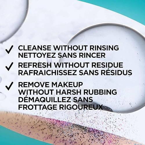Garnier SkinActive Micellar Cleansing Water, For Waterproof Makeup, 3.4 Fl Oz thumbnail 5