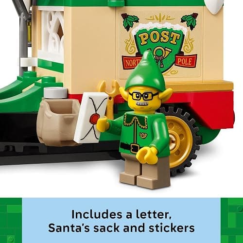 LEGO Santa’s Delivery Truck Building Toy for Kids - Construction Set for Play or Christmas Decor - Building Blocks for Girls & Boys, Ages 8+ - Holiday Craft Ideas for Families - 40746 thumbnail 5