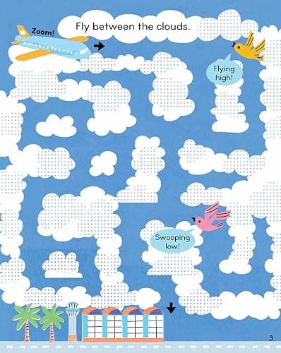 Wipe Clean Preschool Activity Book for Kids Ages 3 to 5: ABCs, Counting, Opposites, Shapes, Tracing, Pen Control and More (Start Little Learn Big Series) thumbnail 7