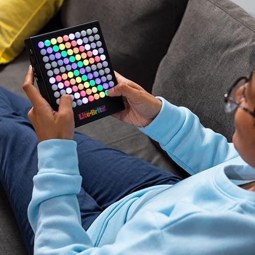 Lite-Brite Touch - Create, Play and Animate - Light Up Portable Stem Sensory Learning Toy, Creative Art Stem Toy for Girls, Boys, Unisex, Toddler, Holiday, Birthday, Gift, Ages 6+ thumbnail 2