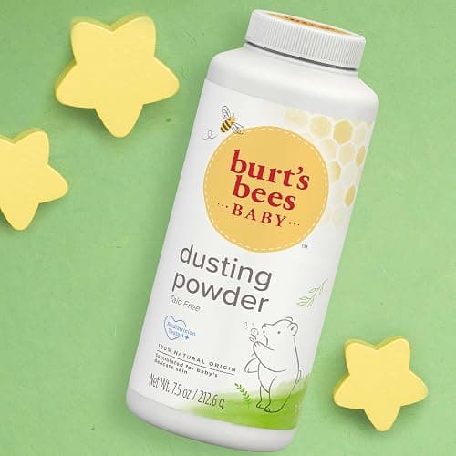 Burt's Bees Stocking Stuffers, Baby Dusting Powder, 100% Natural Origin, Talc-Free, Pediatrician Tested, 7.5 Ounces, Pack May Very thumbnail 7