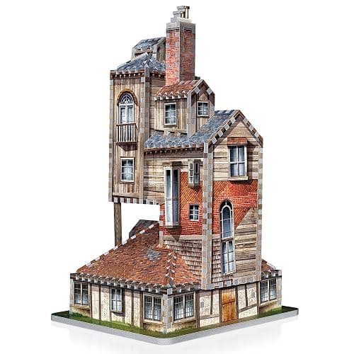 Wrebbit3D Harry Potter 3D Puzzle Model of The Burrow Weasley Family Home | 415 Jigsaw Puzzle Pieces | Build and Journey Through The Wizarding World thumbnail 4