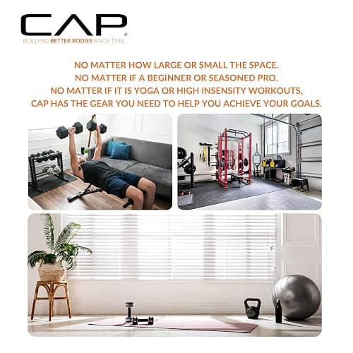 CAP Barbell All Purpose Folding Anti Tear Exercise Training Aerobic Fitness Gym & Gymnastics Balance Mat | Multiple colors thumbnail 7
