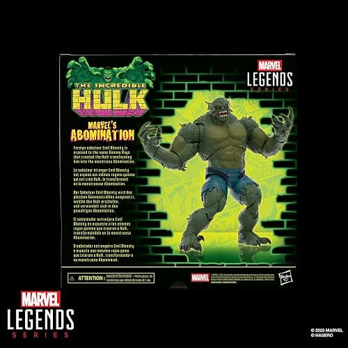 Marvel Legends Series Abomination, Hulk Comics Collectible 6-Inch Scale Action Figure thumbnail 10